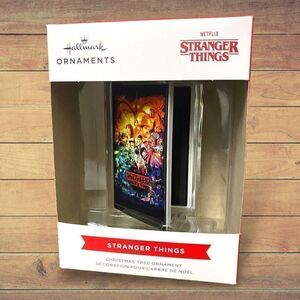 2022 Hallmark STRANGER THINGS VHS Retro Christmas Ornament Netflix Brand New